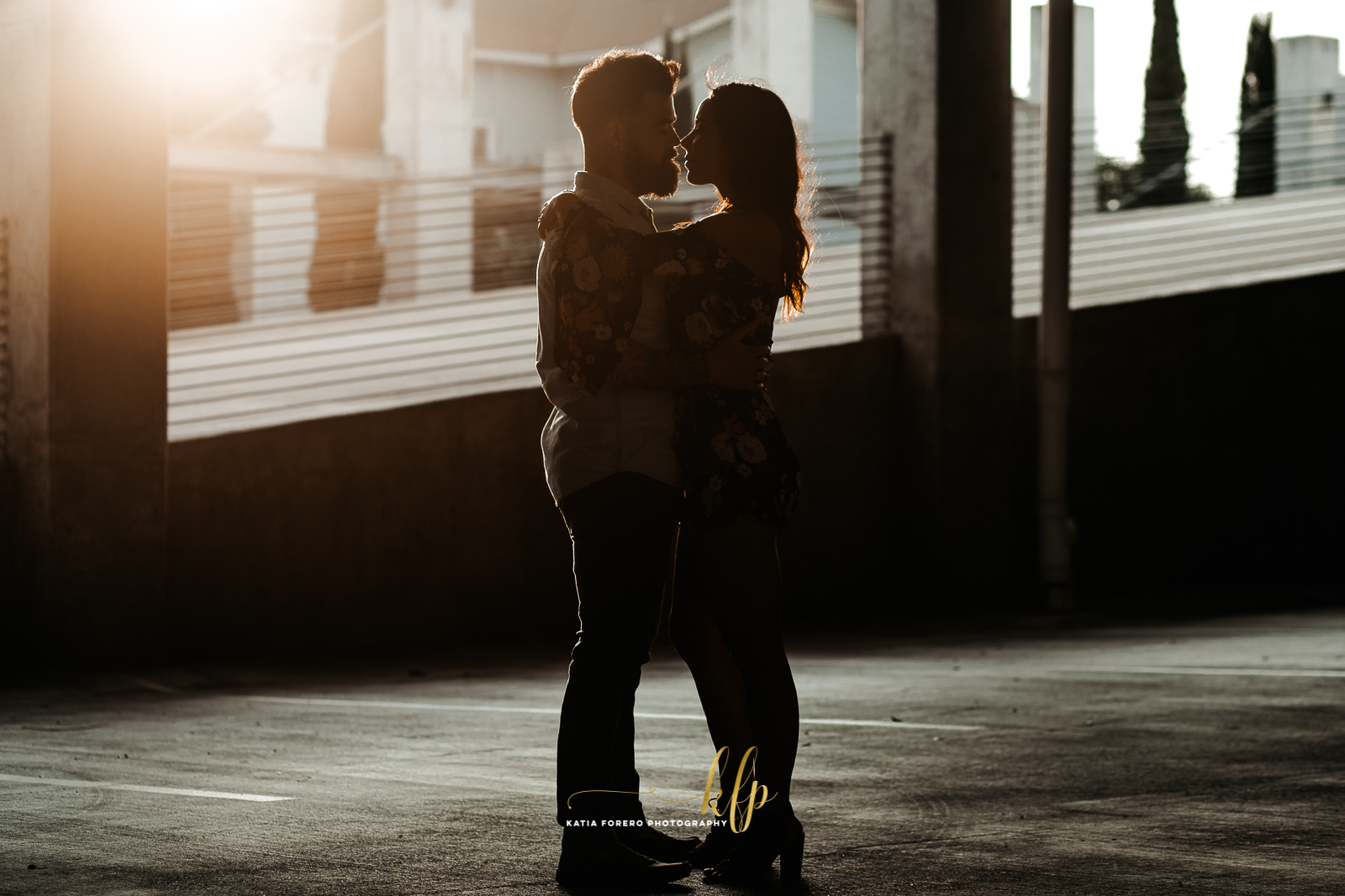 sunset engagement sessions